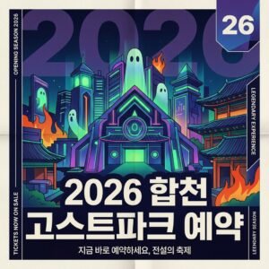 2026 합천 고스트파크 예약