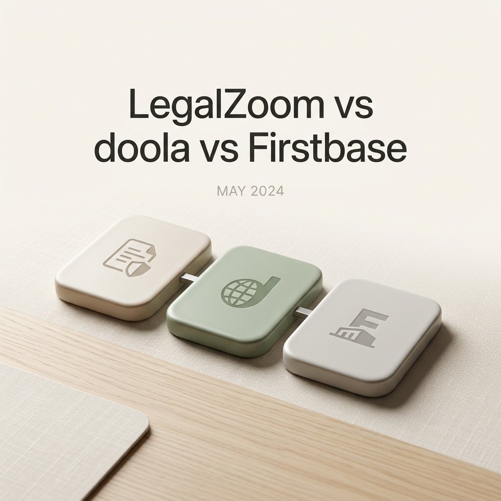 LegalZoom vs doola vs Firstbase